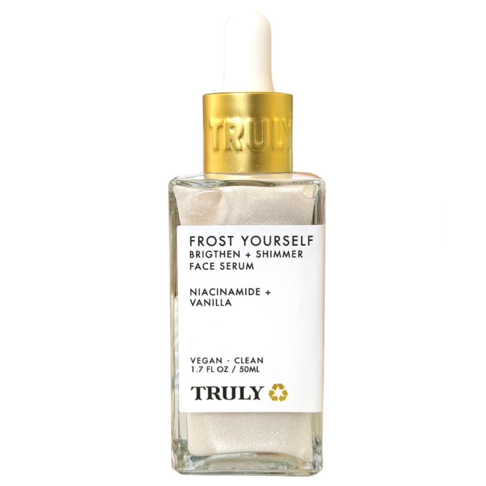 TRULY Beauty Frost Yourself Shimmer Face Serum Niacinamide+Vanilla 1.7oz NEW